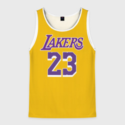 Мужская майка 3D James 18-19 LA Lakers home