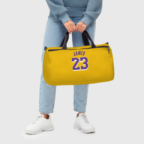 Сумка спортивная 3D James 18-19 LA Lakers home - фото 6