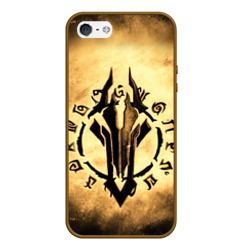 Чехол для iPhone 5/5S матовый Darksiders logo