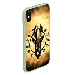 Чехол для iPhone XS Max матовый Darksiders logo - фото 2