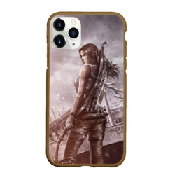 Чехол для iPhone 11 Pro Max матовый Tomb Raider