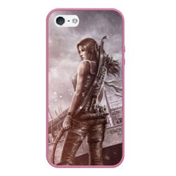 Чехол для iPhone 5/5S матовый Tomb Raider