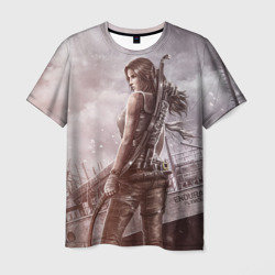 Мужская футболка 3D Tomb Raider