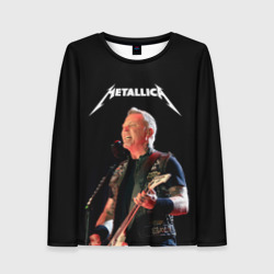 Женский лонгслив 3D Metallica