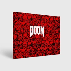 Холст прямоугольный Doom