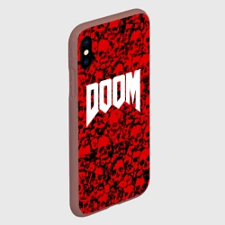 Чехол для iPhone XS Max матовый Doom - фото 2