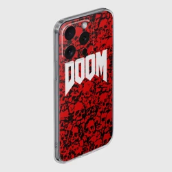 Чехол для iPhone 15 Pro силиконовый с защитой камеры Doom - фото 2
