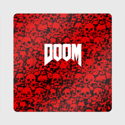 Магнит виниловый Квадрат Doom