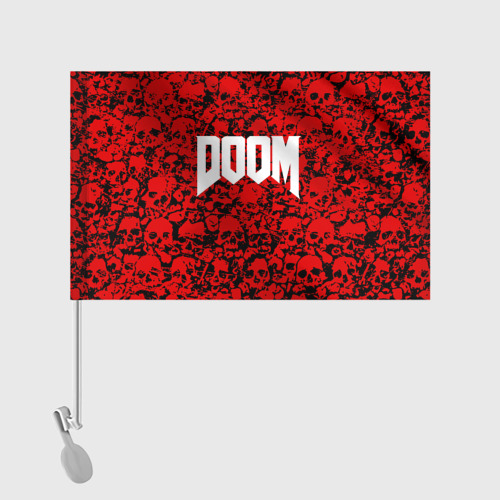 Флаг для автомобиля Doom - фото 2