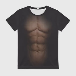 Женская футболка 3D Сетка