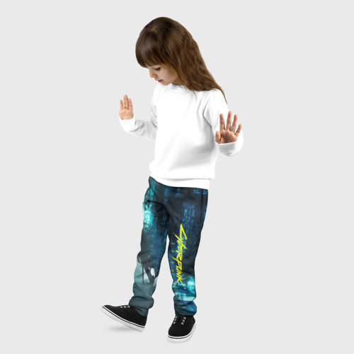 Детские брюки 3D Cyberpunk 2077 - фото 3