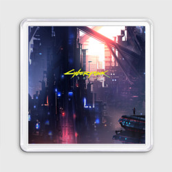 Магнит 55*55 Cyberpunk 2077