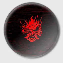 Значок Cyber Oni 2077 demon