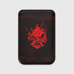 Картхолдер Magsafe магнитный Cyber Oni 2077 demon