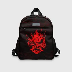 Детский рюкзак 3D Cyber Oni 2077 demon