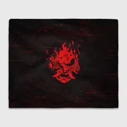 Плед 3D Cyber Oni 2077 demon