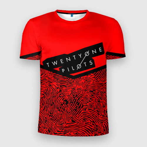 Мужская футболка 3D Slim Twenty One Pilots