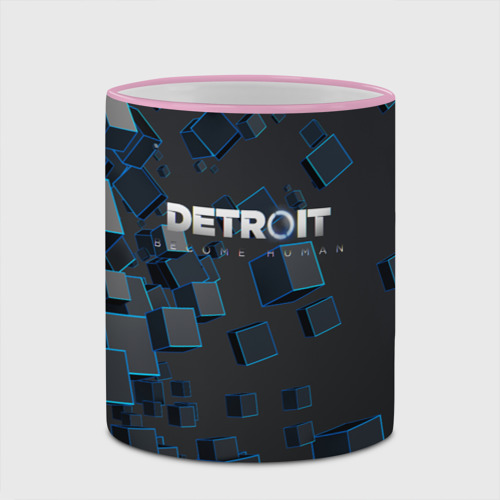Кружка с полной запечаткой Detroit Become Human, цвет Кант розовый - фото 4