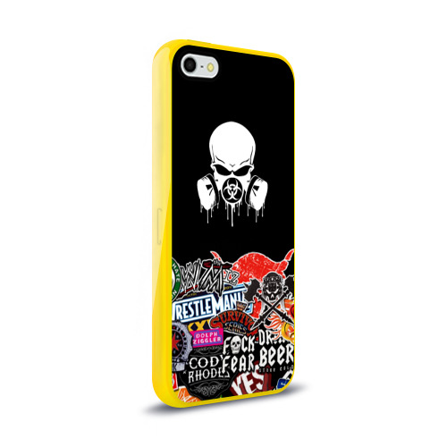 Чехол для iPhone 5/5S глянцевый sticker bombing Фото 01 Чехол для iPhone 5/5S глянцевый sticker bombing Фото 01