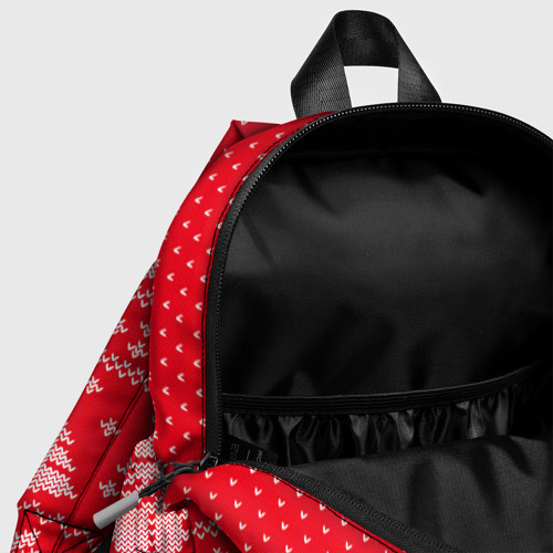 Детский рюкзак 3D с принтом Новогодний Стас, фото #4
