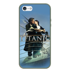 Чехол для iPhone 5/5S матовый Титаник постер