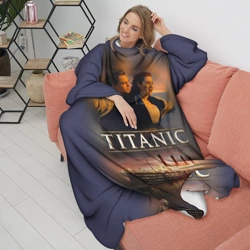 Плед с рукавами Титаник Джек и Роза - фото 2