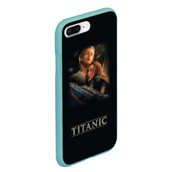 Чехол для iPhone 7Plus/8 Plus матовый Титаник Джек и Роза - фото 2