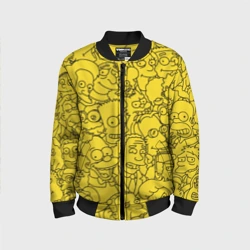 Детский бомбер 3D Симпсоны