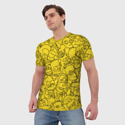 Мужская футболка 3D Симпсоны - фото 2