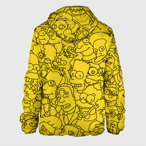 Мужская куртка 3D Симпсоны, цвет 3D печать - фото 2