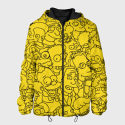 Мужская куртка 3D Симпсоны