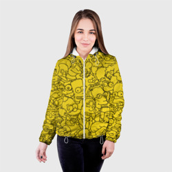 Женская куртка 3D Симпсоны - фото 2
