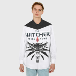 Мужская рубашка oversize 3D The Witcher 3: wild hunt - фото 2