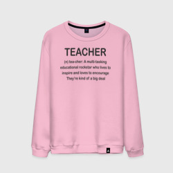 Мужской свитшот хлопок Teacher