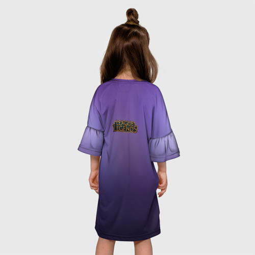 Детское платье 3D Evelynn, цвет 3D печать - фото 5