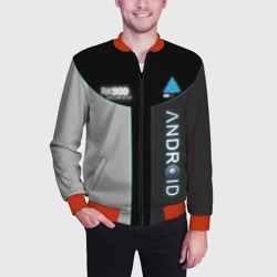 Мужской бомбер 3D Detroit: Become Human - фото 2