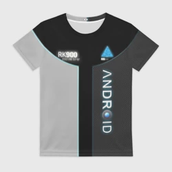 Женская футболка 3D Detroit: Become Human