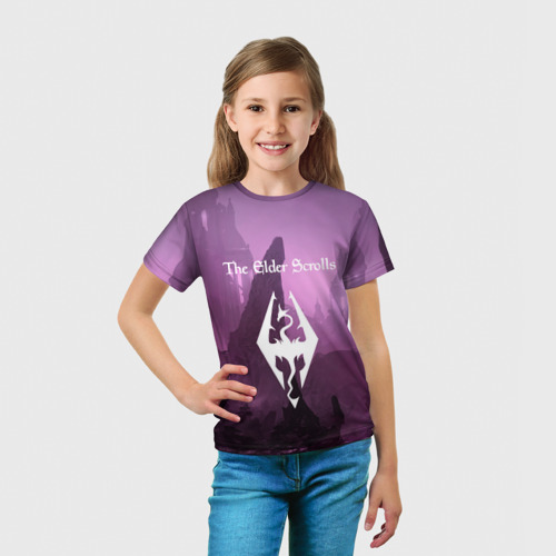 Детская футболка 3D The Elder Scrolls, цвет 3D печать - фото 5