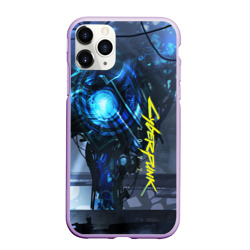 Чехол для iPhone 11 Pro Max матовый Cyberpunk 2077