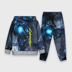 Детский костюм с толстовкой 3D Cyberpunk 2077