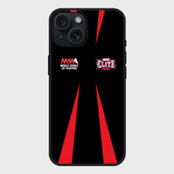 Чехол силиконовый для Apple iPhone 15 матовый MMA Elite