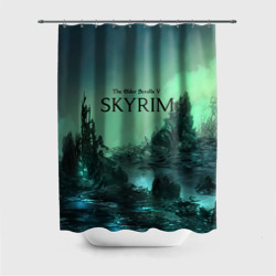 Штора 3D для ванной Skyrim