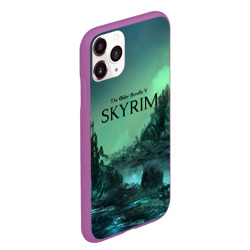 Чехол для iPhone 11 Pro Max матовый Skyrim - фото 2