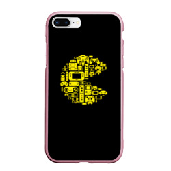 Чехол для iPhone 7Plus/8 Plus матовый Pac-Man