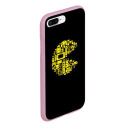 Чехол для iPhone 7Plus/8 Plus матовый Pac-Man - фото 2