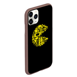 Чехол для iPhone 11 Pro Max матовый Pac-Man - фото 2