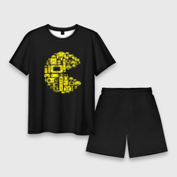 Мужской костюм с шортами 3D Pac-Man