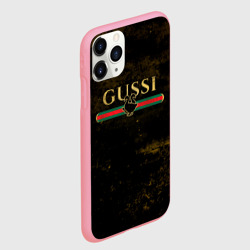 Чехол для iPhone 11 Pro Max матовый Gussi gold - фото 2