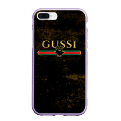 Чехол для iPhone 7Plus/8 Plus матовый Gussi gold