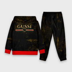 Детский костюм с толстовкой 3D Gussi gold